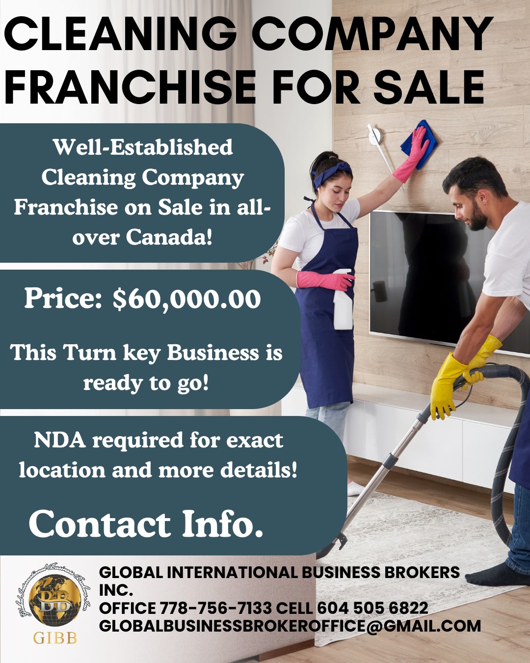 All-Over Canada Cleaning Company Franchise